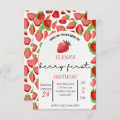 Invitation Berry First (Devant / Derrière)