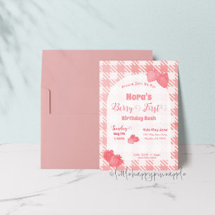 Invitation Berry First Birthday