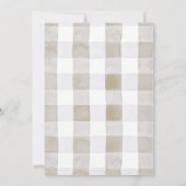 Invitation Berry First Blueberry Green 1er anniversaire (Dos)