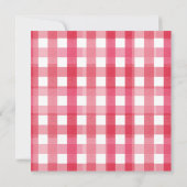 Invitation Berry First Giant Strawberry Sweet 1er anniversair (Dos)