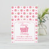 Invitation Berry First Rose Fille 1ère Année (Debout devant)