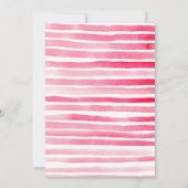 Invitation Berry First Strawberry Theme Girls 1er Party (Dos)