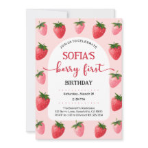 Berry fraise Premier anniversaire