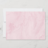 Invitation Berry fraise Sweet Premier anniversaire (Dos)