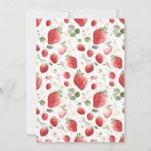 Invitation Berry Premier anniversaire (Dos)