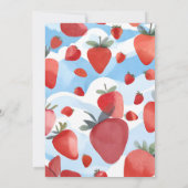Invitation Berry Premier anniversaire (Dos)