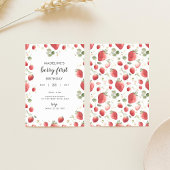 Invitation Berry Premier anniversaire