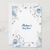 Invitation Berry Premier Anniversaire ! 1er anniversaire (Dos)