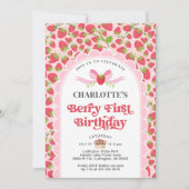Invitation Berry Premier anniversaire 1er anniversaire (Devant)