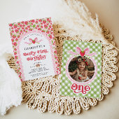 Invitation Berry Premier anniversaire 1er anniversaire