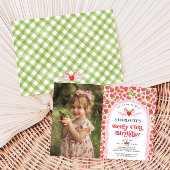 Invitation Berry Premier anniversaire 1er anniversaire Photo