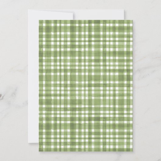 Invitation Berry Première fraise d'été douce Anniversaire (Dos)