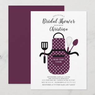 Invitation Berry Stock de la cuisine nuptiale douche Invitati