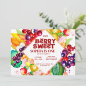 Invitation Berry Sweet (Debout devant)