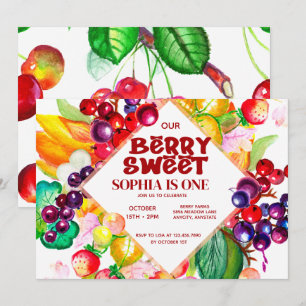 Invitation Berry Sweet