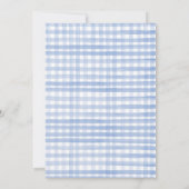 Invitation Berry Sweet 1er anniversaire Boy Blueberry Invitat (Dos)