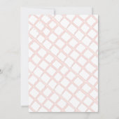 Invitation Berry Sweet à la main Baby shower de fraise fille (Dos)