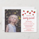 Invitation Berry Sweet Anniversaire (Devant)