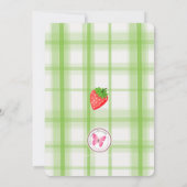 Invitation Berry Sweet Anniversaire (Dos)