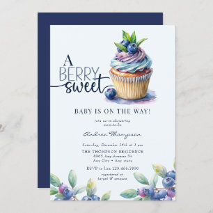 Invitation Berry Sweet Baby shower