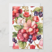 Invitation Berry Sweet Baby shower (Dos)