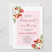 Invitation Berry Sweet Baby shower (Devant)