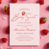Invitation Berry Sweet Baby shower