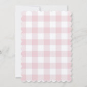 Invitation Berry Sweet Baby shower fraises Kraft (Dos)