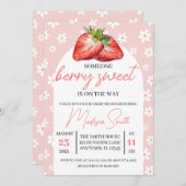 Invitation Berry Sweet Baby Shower Invite (Devant / Derrière)