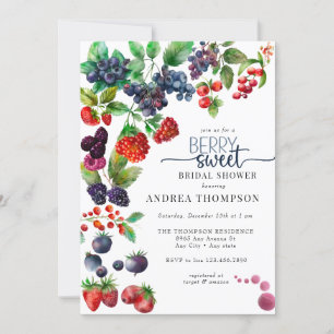 Invitation Berry Sweet Fête des mariées