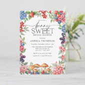 Invitation Berry Sweet Fête des mariées (Debout devant)
