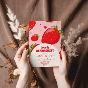 Invitation Berry Sweet Fête des mariées