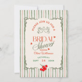 Invitation Berry Sweet Fête des mariées Fruits (Devant)