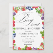 Invitation Berry Sweet Strawberry Fête des mariées de baies s (Devant)