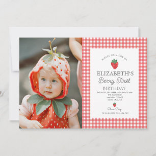 Invitation Berry Sweet Strawberry Pink Berry Premier annivers