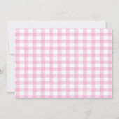 Invitation Berry Sweet Strawberry Premier anniversaire (Dos)