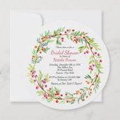 Invitation Berry Wreath (Devant)