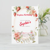 Invitation Berrylicieux premier anniversaire ! 1er anniversai (Debout devant)