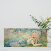 Invitation Berthe Morisot - Berger au repos (Debout devant)