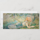 Invitation Berthe Morisot - Berger au repos (Devant)