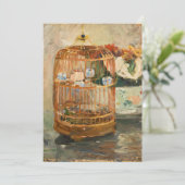 Invitation Berthe Morisot - La Cage (Debout devant)