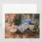 Invitation Berthe Morisot - La Fable (Devant / Derrière)