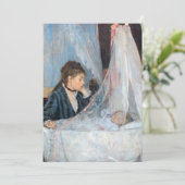 Invitation Berthe Morisot - Le Berceau (Debout devant)