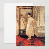 Invitation Berthe Morisot - Le miroir psychologique (Devant / Derrière)