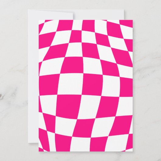 Invitation Besoin de quatre filles vitesse 4e fête d'annivers (Dos)