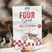 Besoin de quatre Speed Dirt Vélo Boy 4e fête d'ann