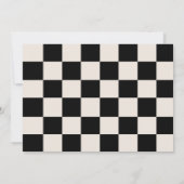 Invitation Besoin de quatre Speed Race Car Boy 4th Birthday P (Dos)