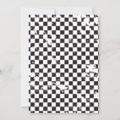 Invitation Besoin de quatre voitures de course de vitesse Ann (Dos)