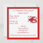 Invitation Betta Fish with Hearts (Dos)