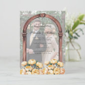 Invitation Beurre d'arc-jaune Rose (Debout devant)